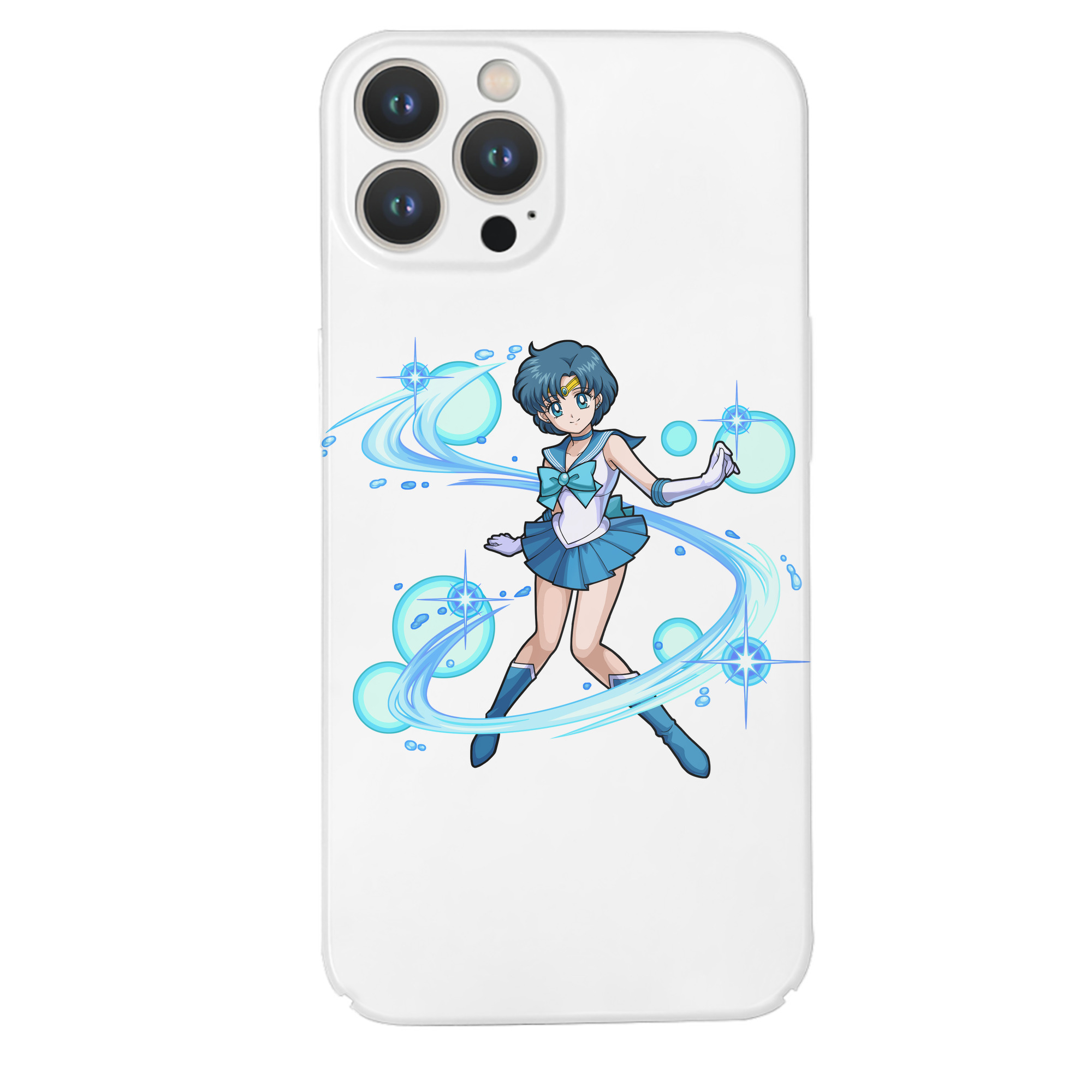 （画像用） 美少女戦士セーラームーン 水野 亜美 みずの あみ Sailor Moon Mizuno Ami 【iPhone 14シリーズ対応】ハードケース